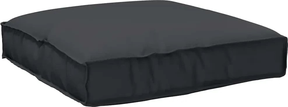 vidaXL Pernă Negru 80 x 80 x 12 cm Material Oxford