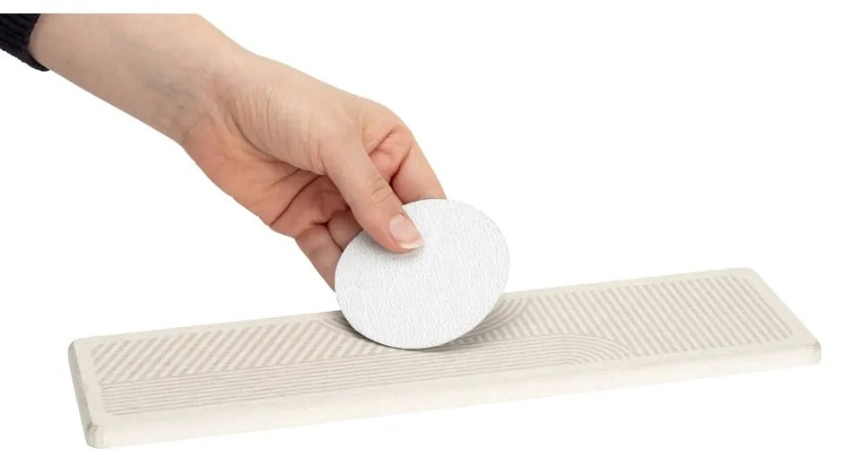 Scurgător de vase bej din diatomit 30x8 cm Damon – Wenko