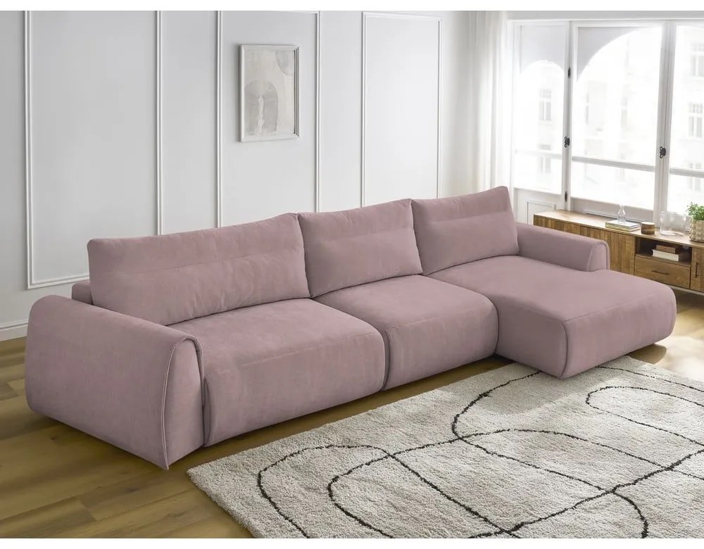 Colțar roz deschis Aden – Bobochic Paris