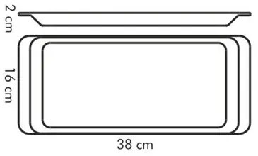 Platou de servit Tescoma GUSTITO, 38 x 16 cm