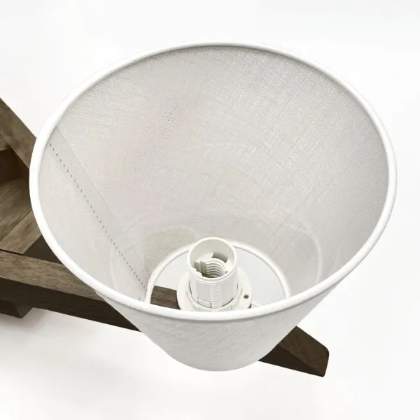 Lustră LED aplicată Brilagi ANTHONY 5xE14/40W/230V stejar nuc