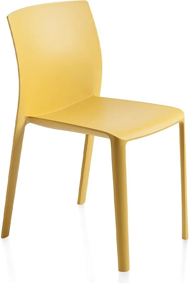 Scaun lemn masiv monobloc cu 4 picioare fara brate