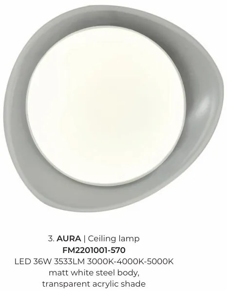 Plafoniera LED design modern AURA 57