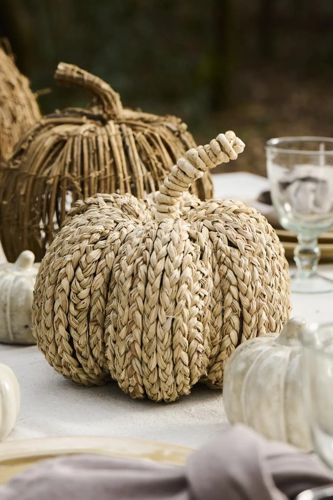IB Laursen Decoratiune dovleac PUMPKIN SEAGRASS