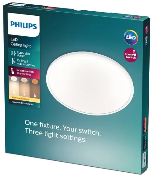 Philips - Plafonieră LED dimerizabilă CLEAR LED/15W/230V 2700K