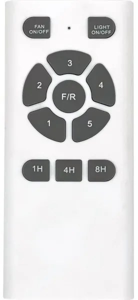 ZEVENTI - Ventilator de tavan LIONI Wi-Fi Tuya negru/stejar + telecomandă