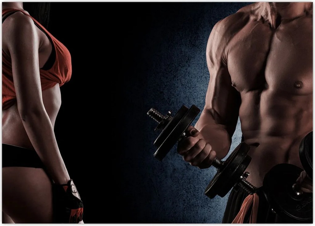 Tablou - Fitness (70x50 cm)