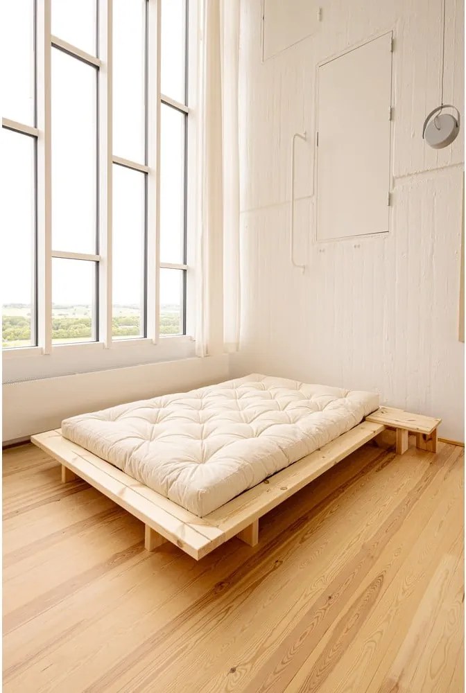 Noptieră maro din lemn de pin Japan – Karup Design