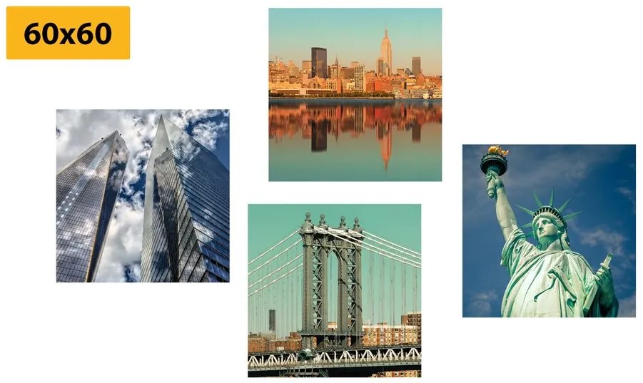 Set tablouri frumusețea orașului New York