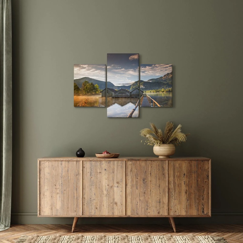 Tablou cu lac (90x60 cm)