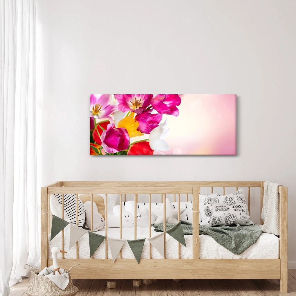 Tablou cu lalele (120x50 cm)