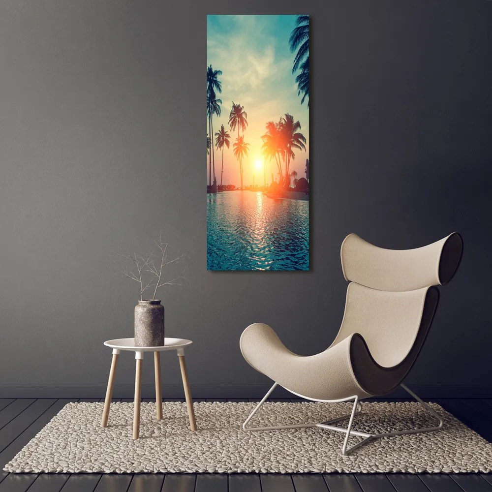 Tablou acrilic Plaja tropicala