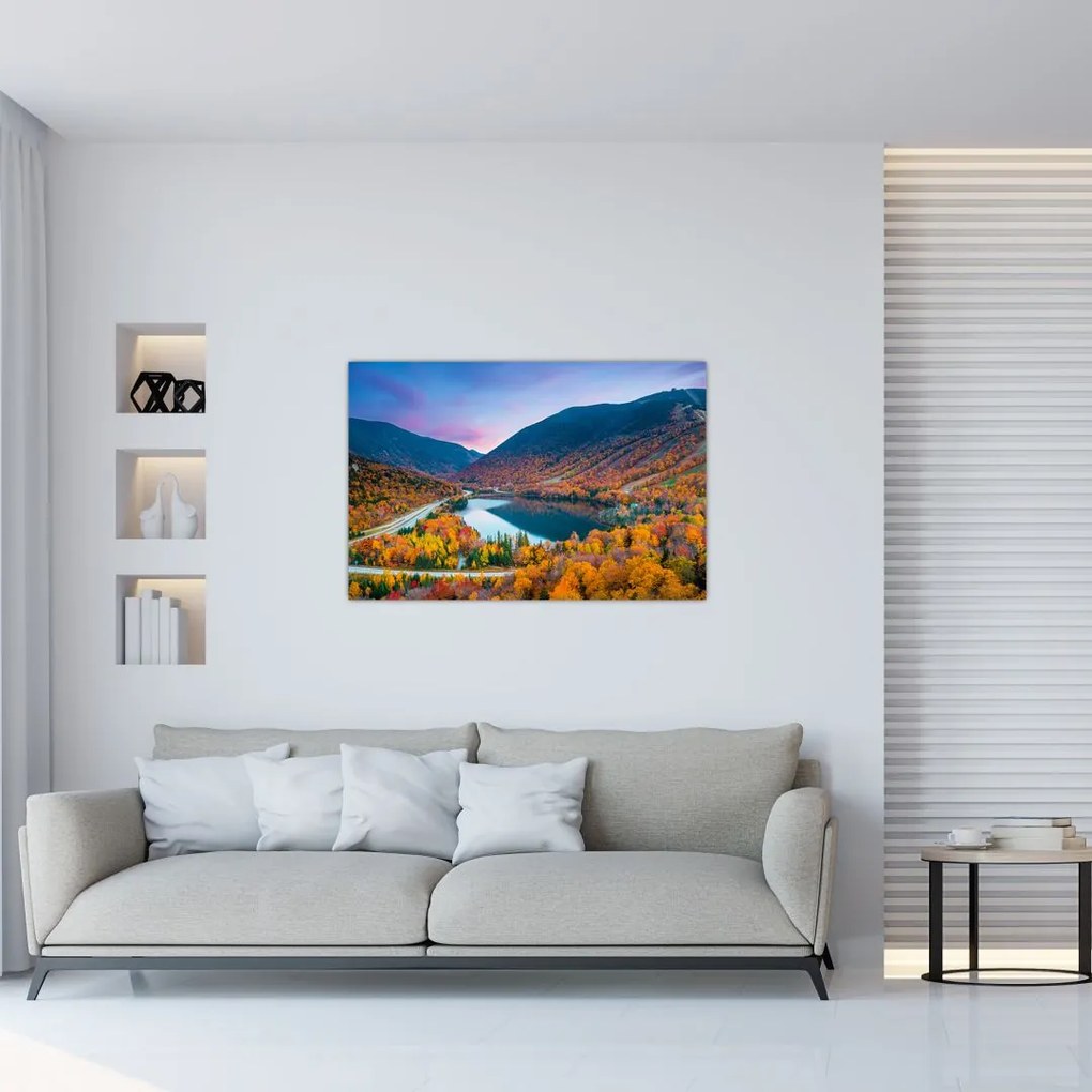 Tablou - White Mountain, New Hampshire, USA (90x60 cm)