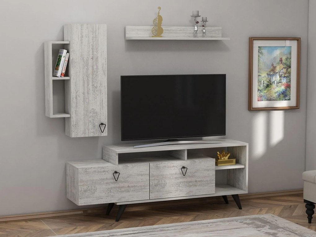 Mobilier living Kisamo 3 (gri) . 1095643
