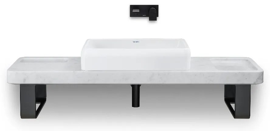 Duravit Tulum baterie lavoar ascuns negru TU1070004046