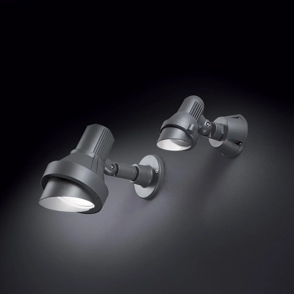 Aplica de perete exterior IP65 TERRA AP1 SMALL ANTRACITE 046181