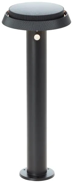 Lampă LED solară cu senzor Brilliant ALVERO LED/4W/3,7V 50 cm IP44 negru