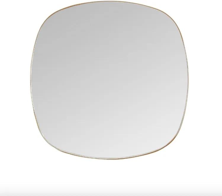 Oglinda patrata maro din alama 50x50 cm Dobles Brass Mini Versmissen