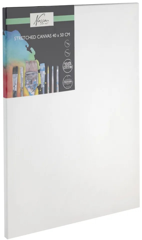 Colorat Nassau Pânză cu cadru din lemn întins 40x50 cm