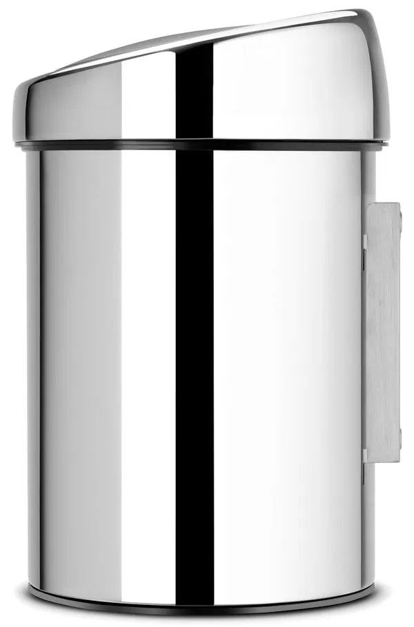 Coș de gunoi argintiu lucios cu senzori de atingere din oțel 3 l Touch Bin – Brabantia