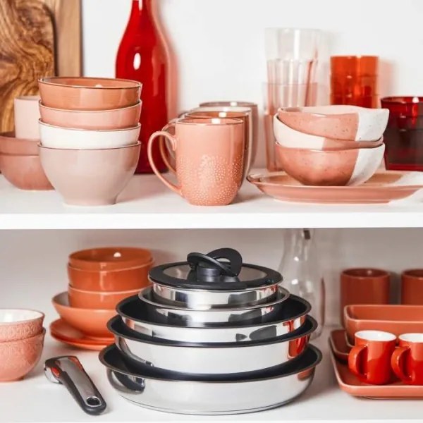 Tefal INGENIO EMOTION set 5 piese vase inox