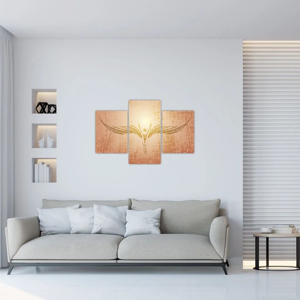 Tablou - Abstracția angelică (90x60 cm)