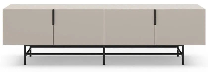 Comodă TV crem 200x54,5 cm Eldia – Marckeric