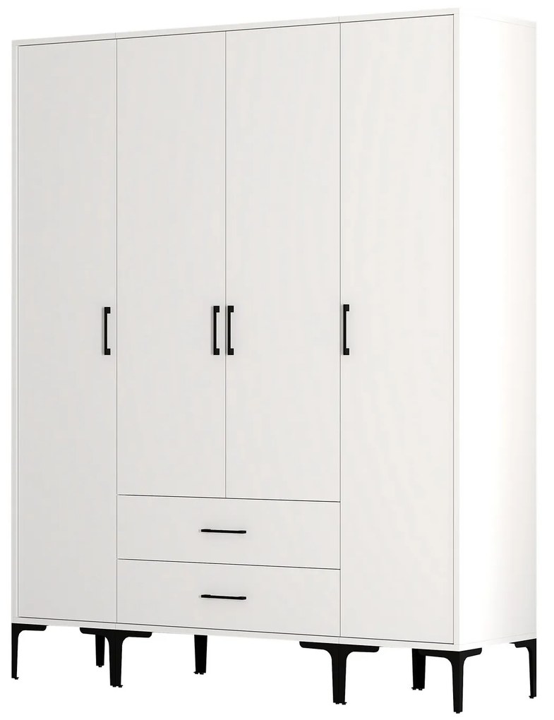 Dulap de haine Kiara STS (Alb). 1088353