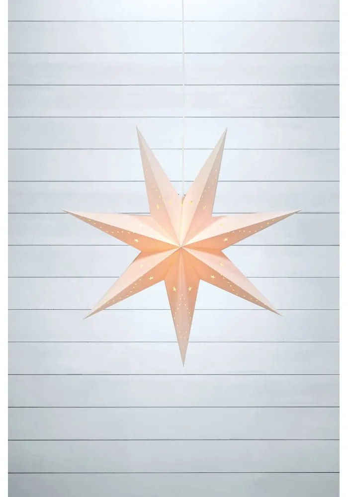 Decorațiune luminoasă de Crăciun albă suspendată Saturnus – Markslöjd