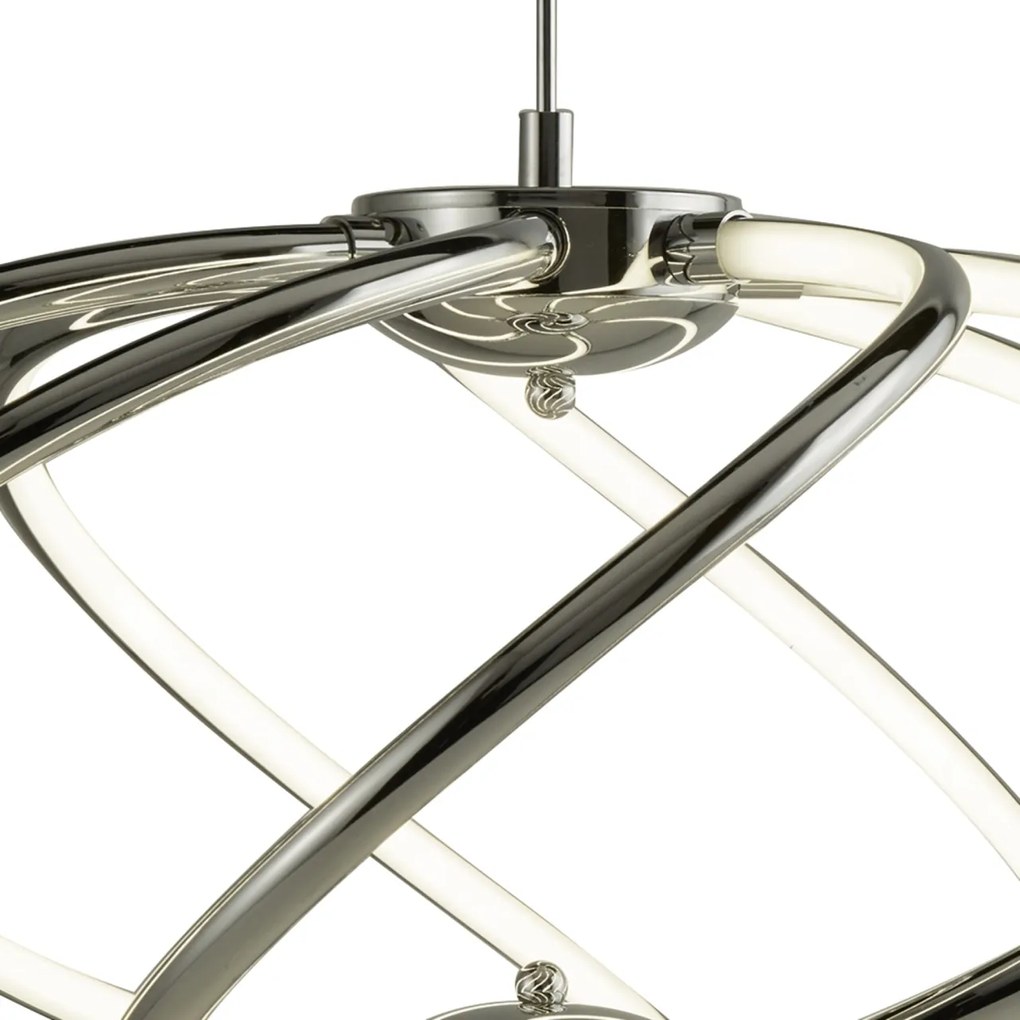 Lustra LED suspendata design modern 51cm Bardot 42W 6500-7CC SRT