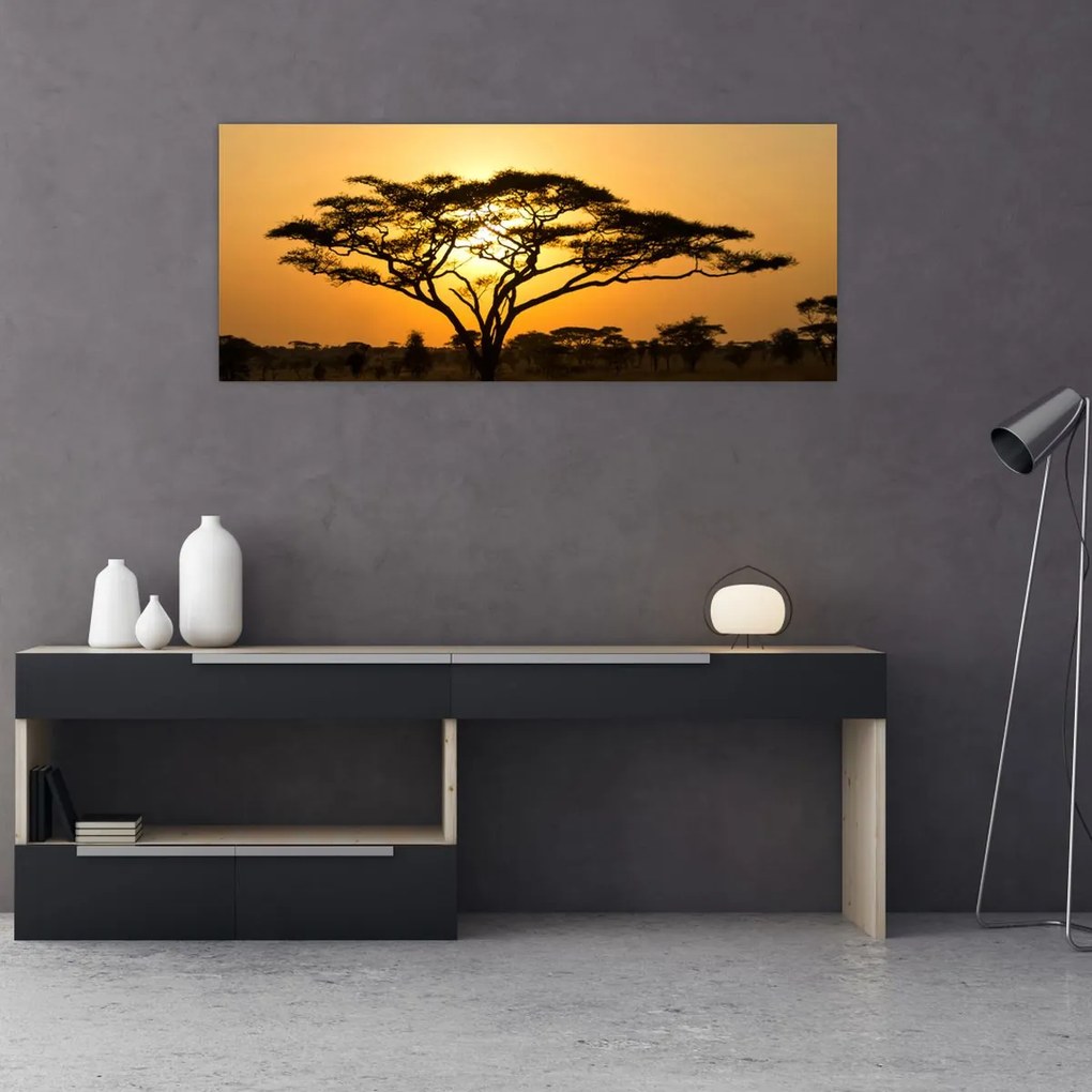 Tablou - Savana africană (120x50 cm)