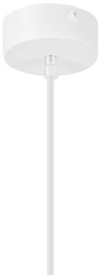 Lustră pe cablu NICO 1xE27/60W/230V albă