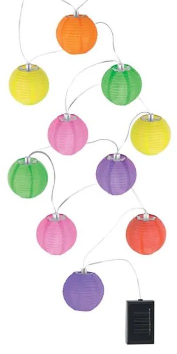 Globo 33971 - LED Lanț solar 10xLED/0,06W/1,2V