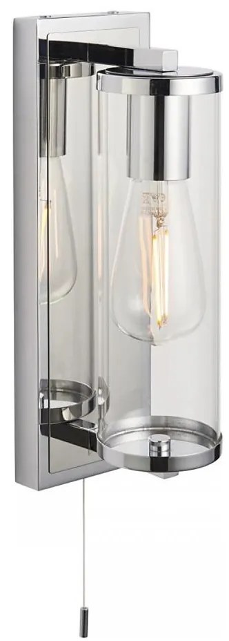 Aplică pentru baie Endon 94074 TAYLOR 1xE27/10W/230V IP44 crom lucios