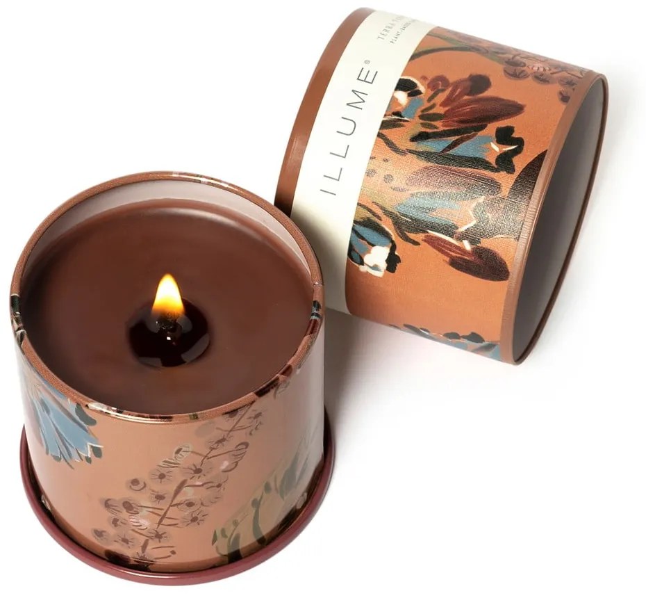 Lumânare parfumată timp de ardere 50 h Terra Tabac – ILLUME x Bloomingville