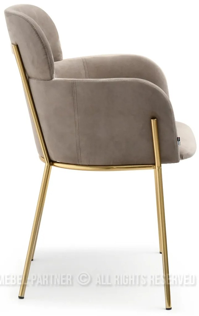 Scaun Baggie K (bej + auriu). Promo -14%. 1110943