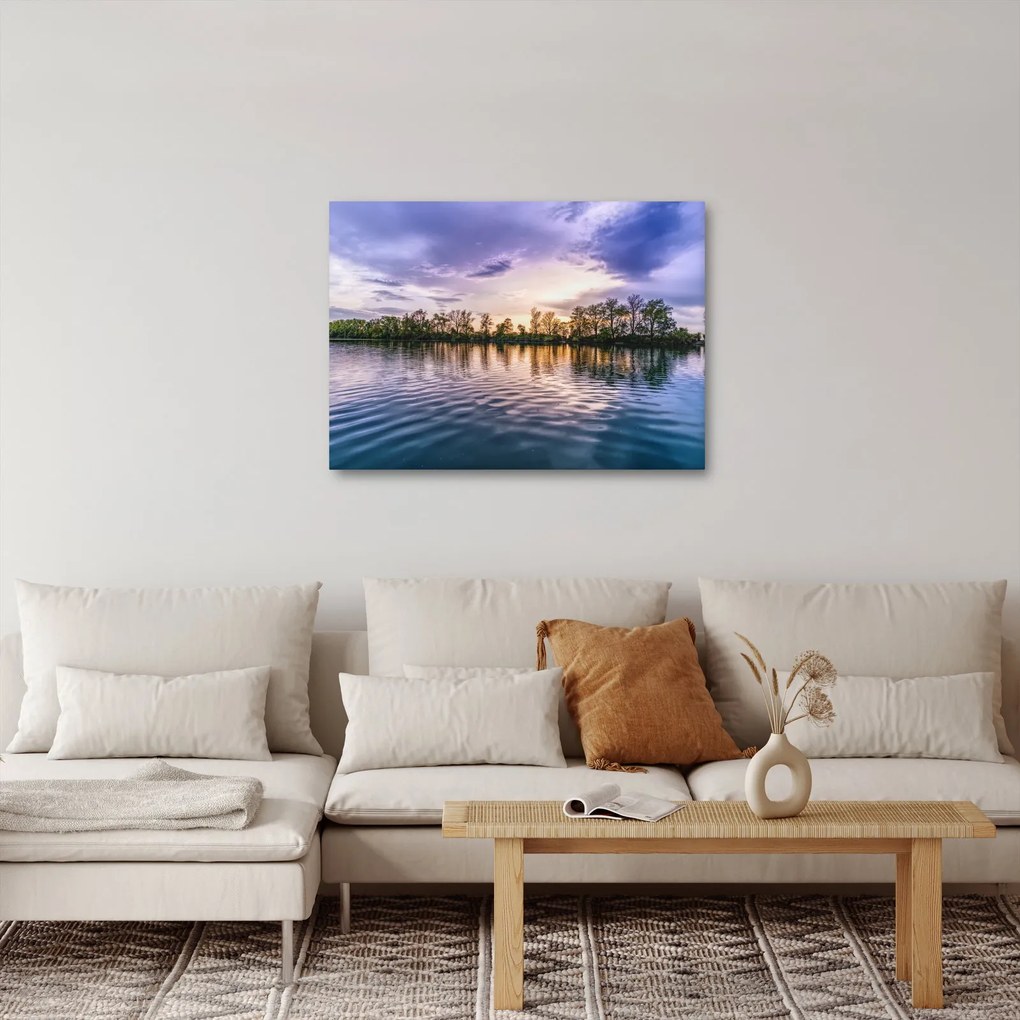 Tablou cu lac (70x50 cm)
