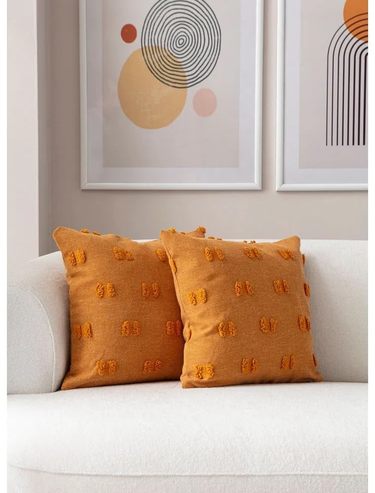 Fețe de pernă 2 buc. 43x43 cm Tuffet – Mioli Decor