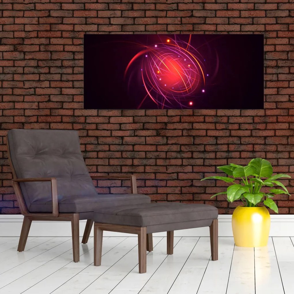 Tabloul modern cu abstacțiune (120x50 cm)