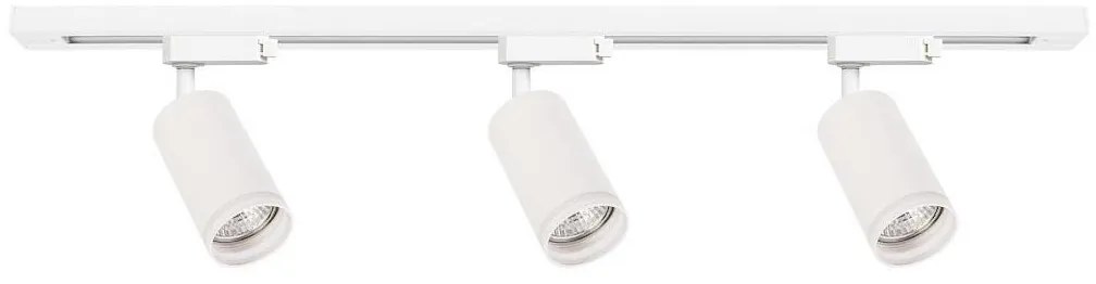 Spot pe șină PIPE 3xGU10/10W/230V alb
