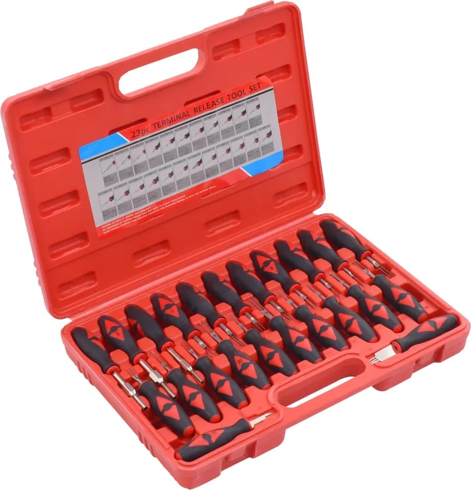 vidaXL Set cu unelte de deblocare, 23 piese