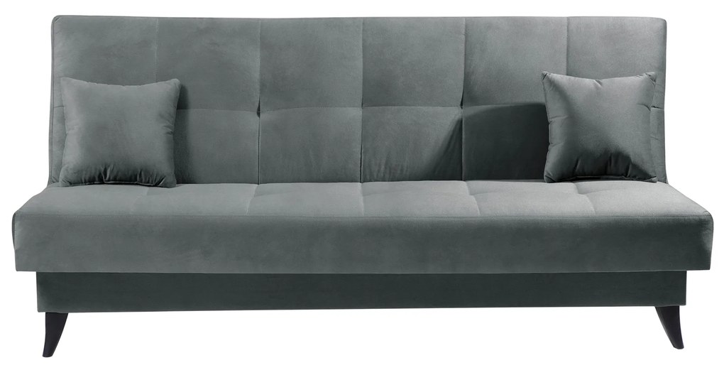 Canapea URGO extensibilă gri, 199x91x92 cm