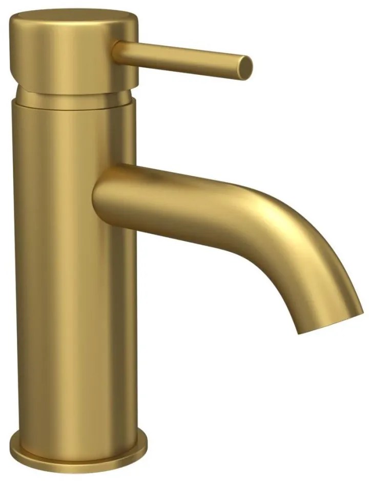 Baterie de lavoar BATH DELUXE 28-005-01-70-04 DRAGOR 15,6 cm alamă periată