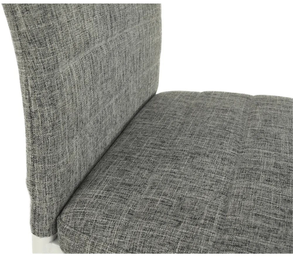 Scaun de sufragerie Collort nova (gri deschis + alb). 1006250