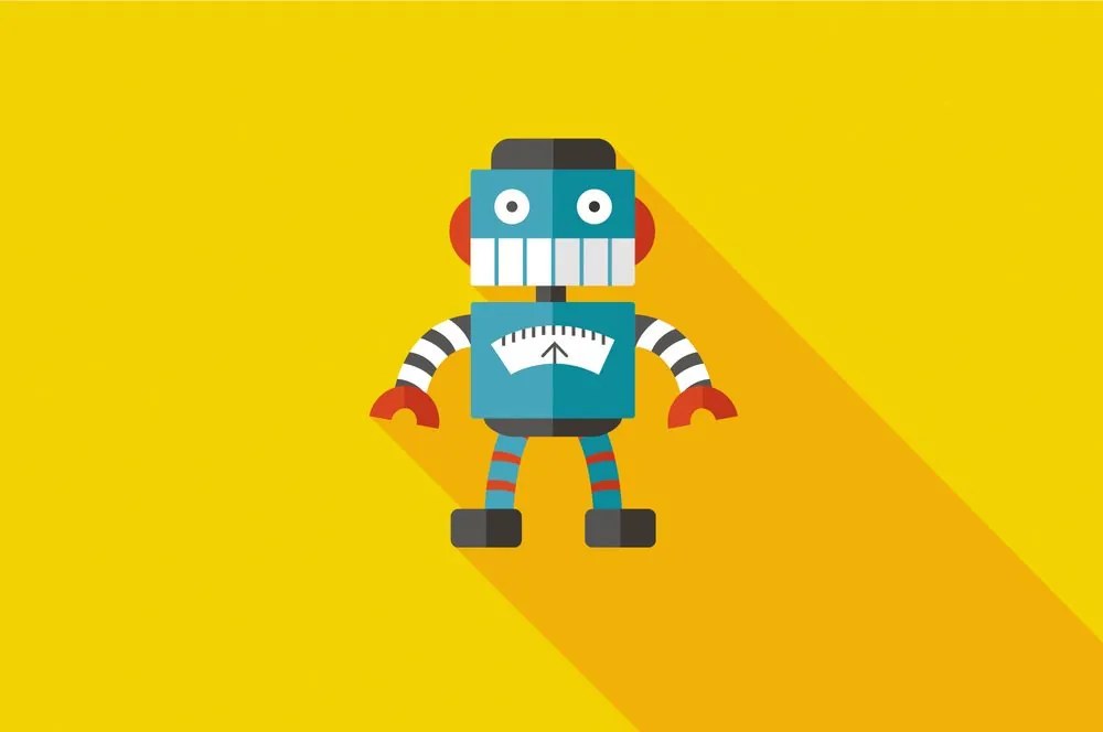Tapet robot vesel