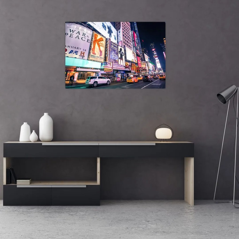 Tablou - New York Theather District (90x60 cm)
