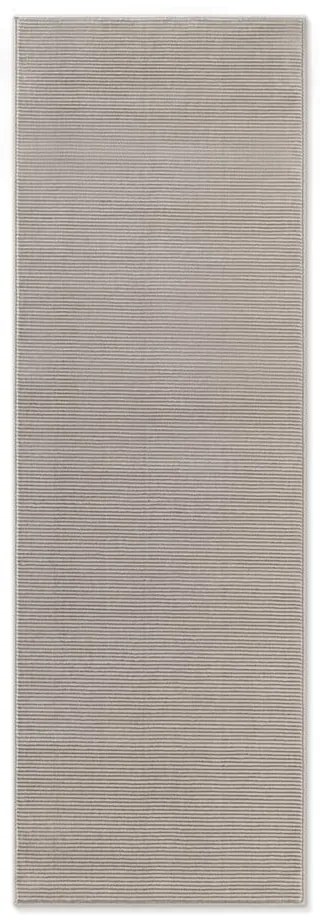 Covor tip traversă gri/crem 80x240 cm Perles Dolomite – Elle Decoration
