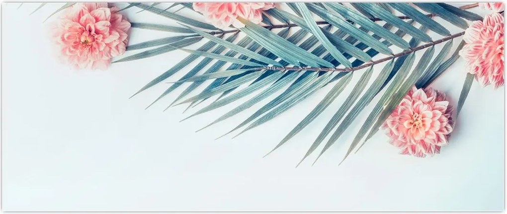 Tablou cu buchet (120x50 cm)