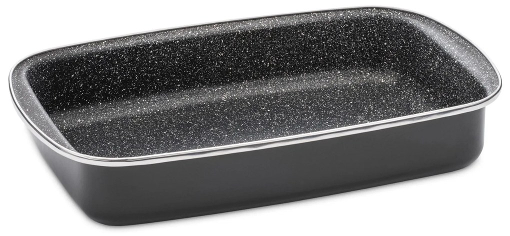TAVĂ STONE LEGEND BLACK 35x21 cm