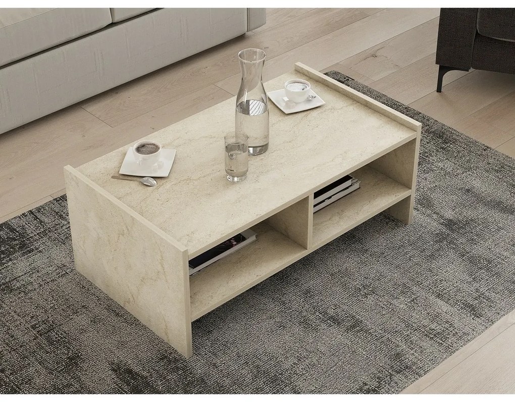 Măsuță de conferință Pera Travertine